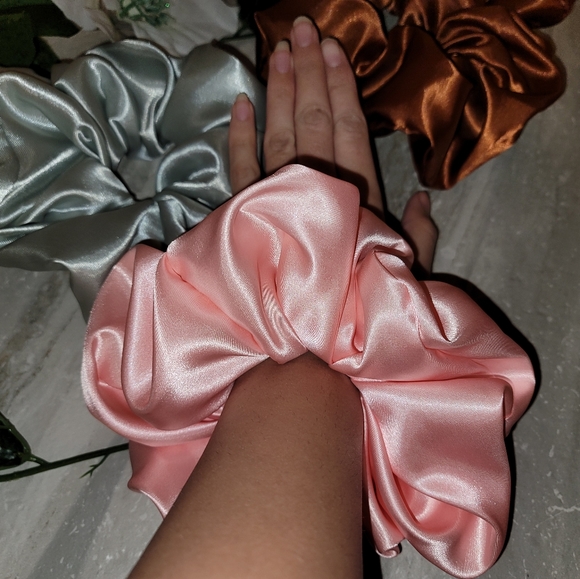 2 for 25! Giant satin scrunchies! - Picture 6 of 9
